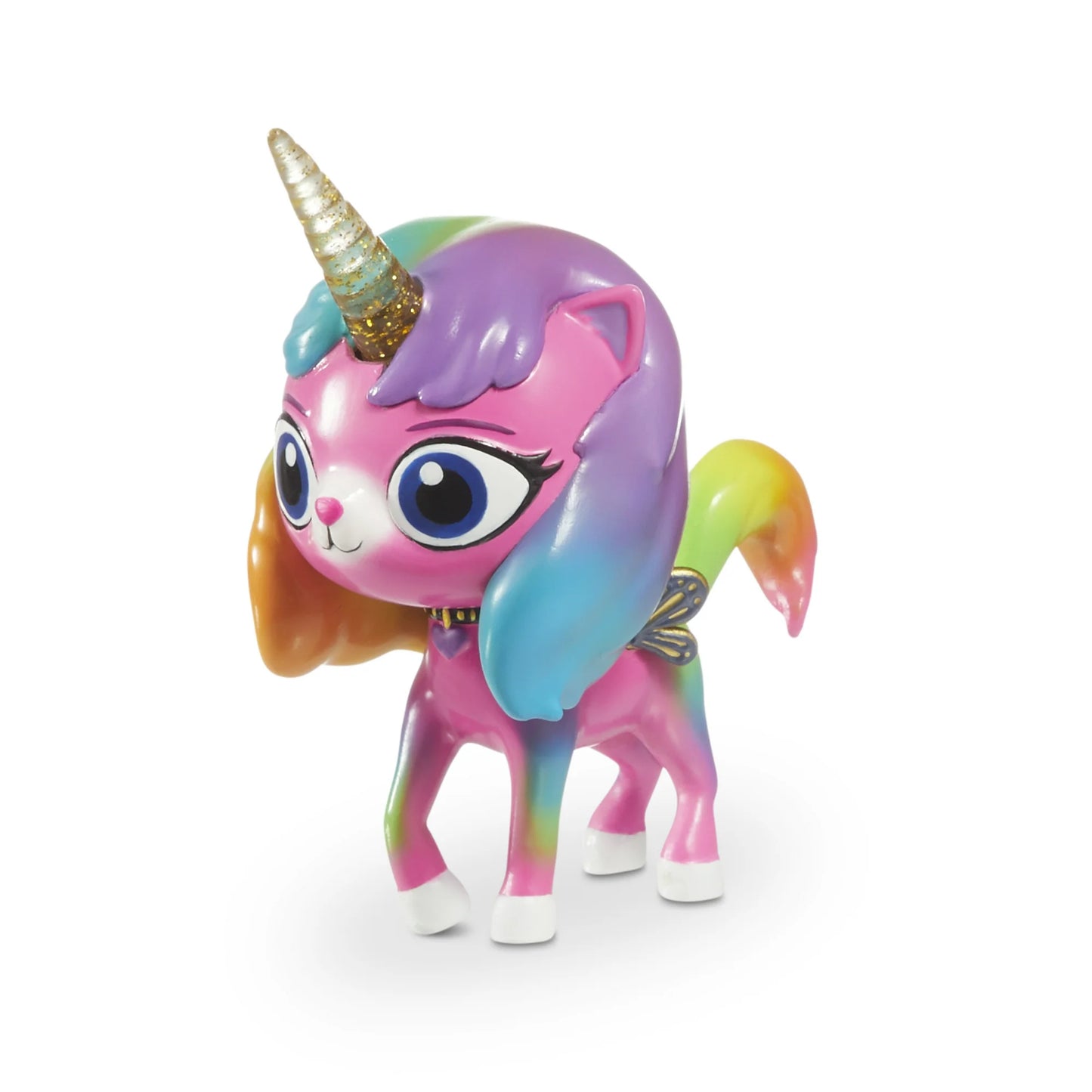 Rainbow Butterfly Unicorn Kitty Unicorn Power Kitty Figure Set