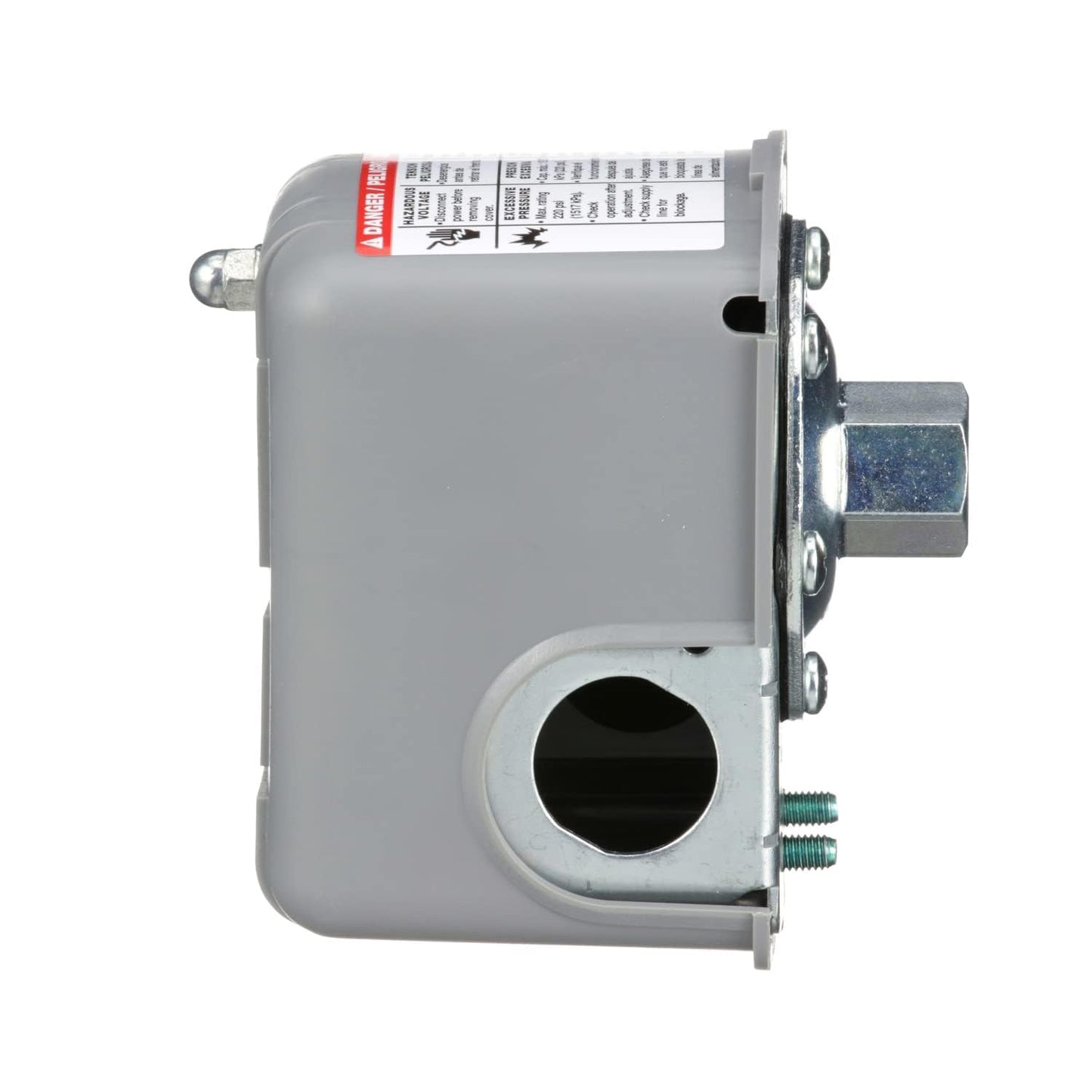 Telemecanique Sensors FSG2J24CP 40-60 PSI Pumptrol Water Pressure Switch, Grey Cover