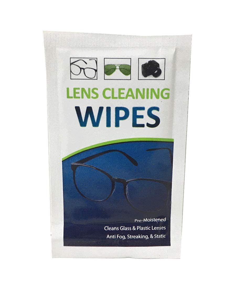 Lens Cleaning Wipes for Glasses, Cameras & All Optical Devices (24 Wipes)