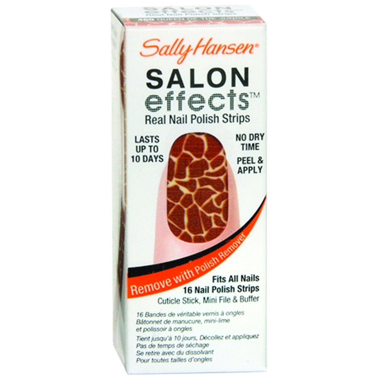 Sally Hansen Salon Effects Real Nail Polish Strips - 460 Queen Of The Jungle