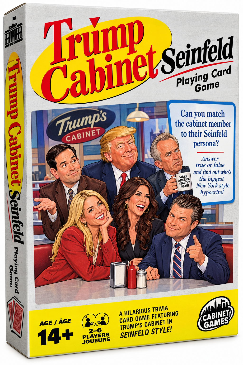 Spin Master Seinfeld Trivia Game