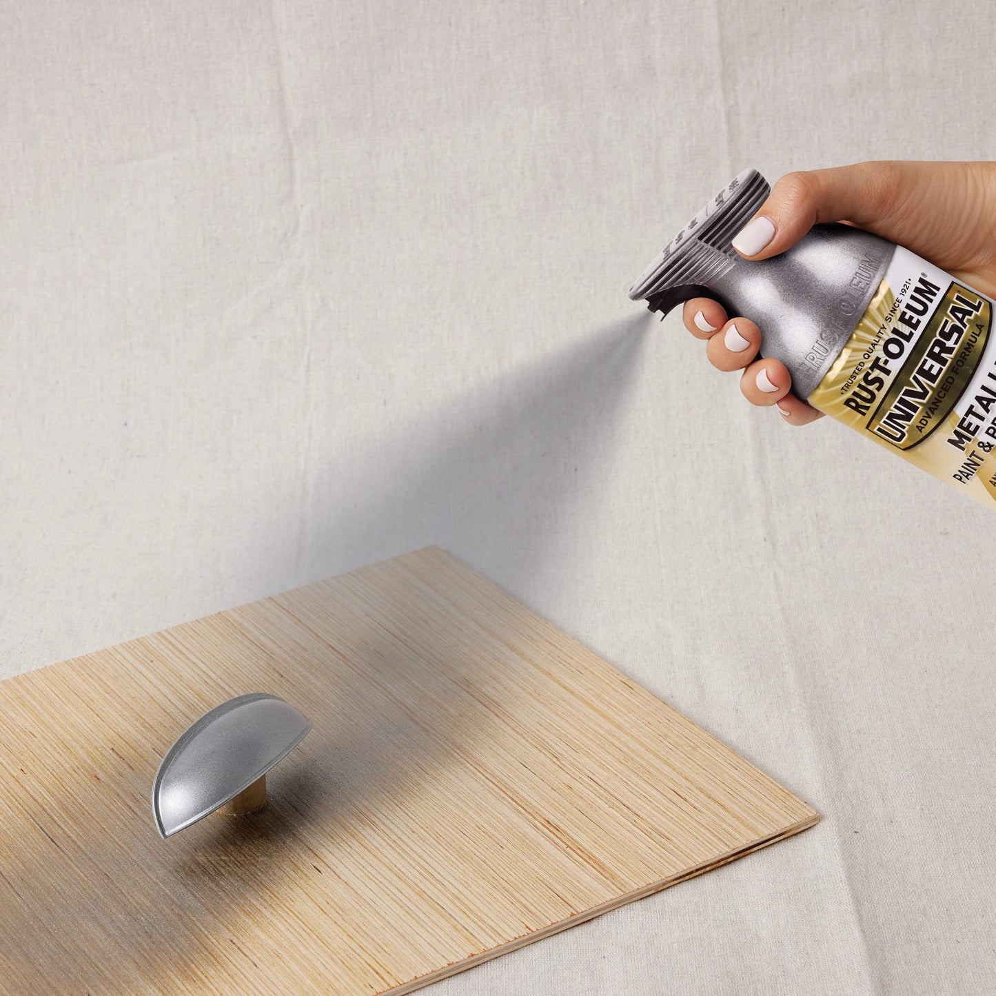Rust-Oleum 262662 Universal All Surface Metallic Spray Paint, 11 oz, Dark Steel