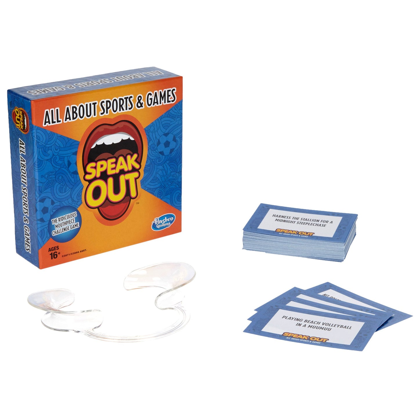 Hasbro Gaming Speak Out Expansion Pack: All About Sports and Games