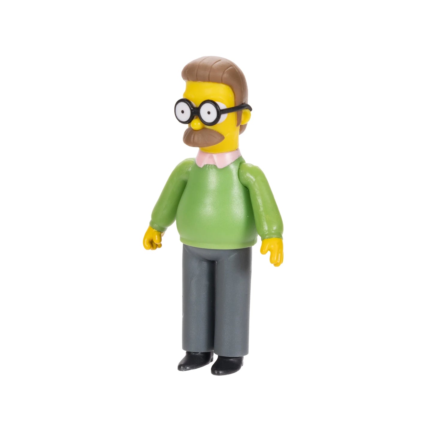 The Simpsons 2.5 inch Tall Scaled Collectible Ned Flanders Action Figure for Child Ages 4+