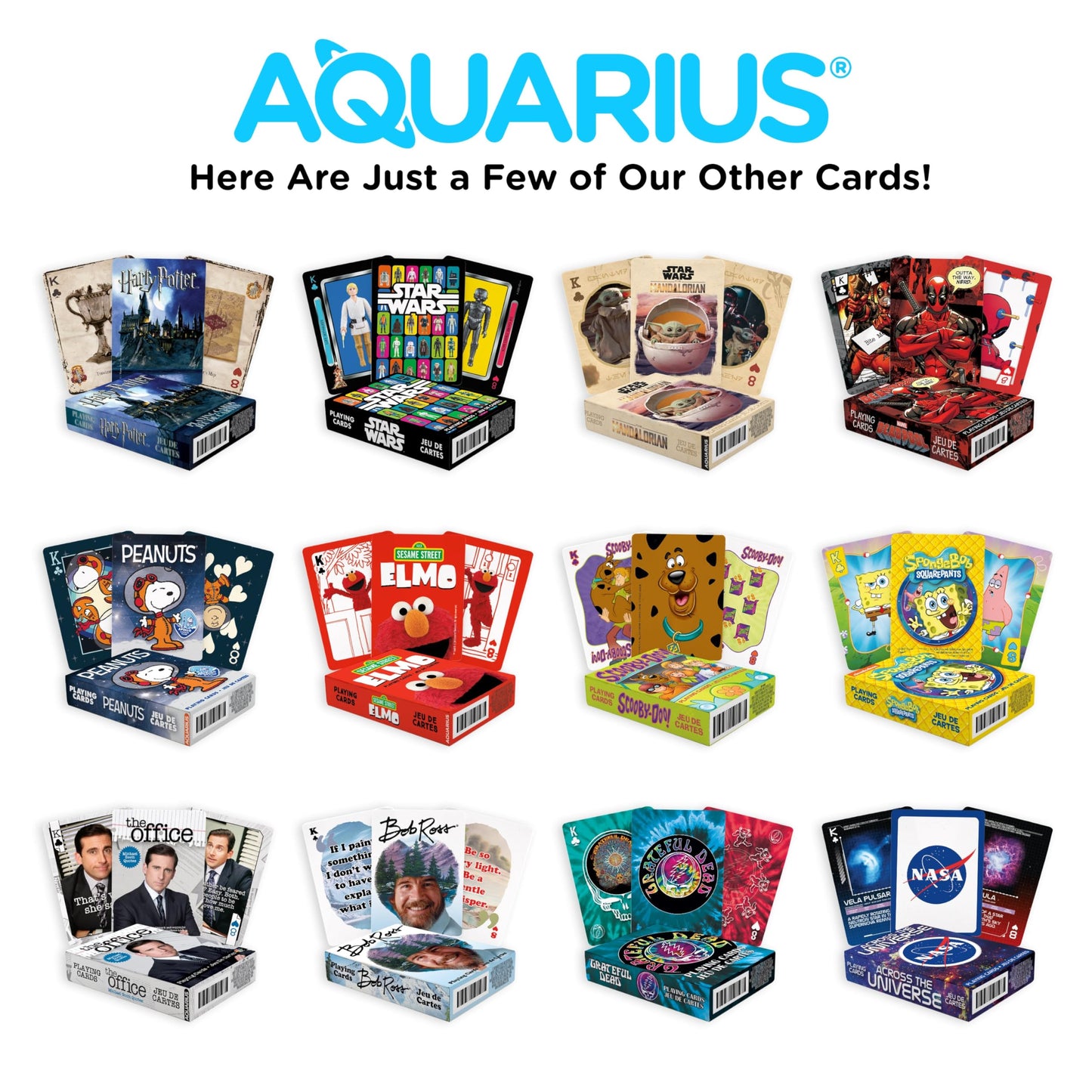 AQUARIUS Jurassic World Playing Cards – Jurassic World Themed Deck of Cards for Your Favorite Card Games - Officially Licensed Jurassic World Merchandise & Collectibles
