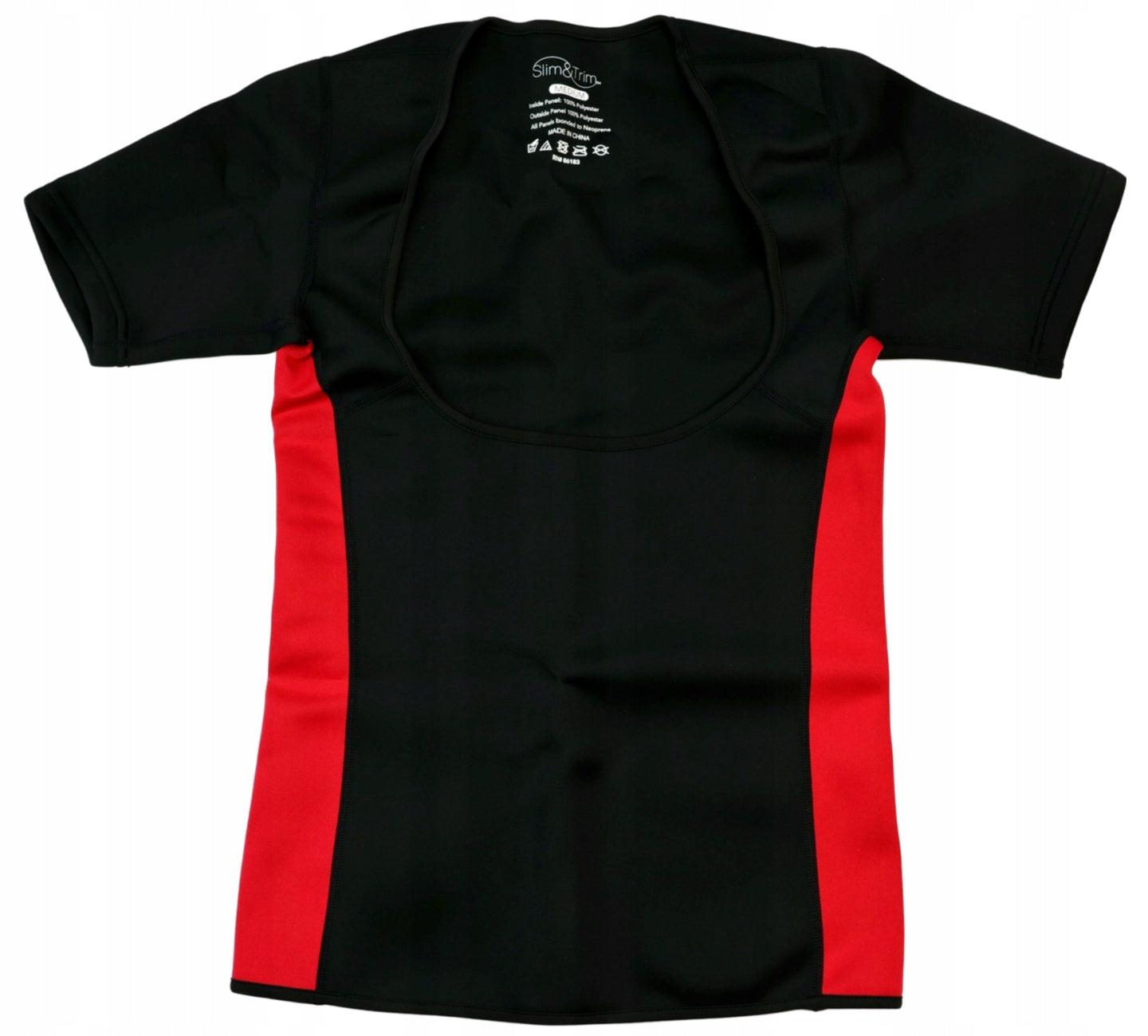 Women's Neoprene Slimming T-shirt Thermal FITNESS Slim&Trim
