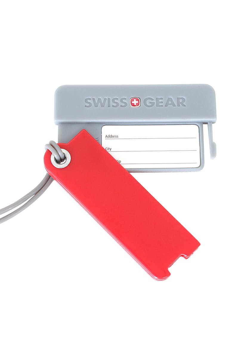 SWISSGEAR Luggage Tag Twin Pack - Red