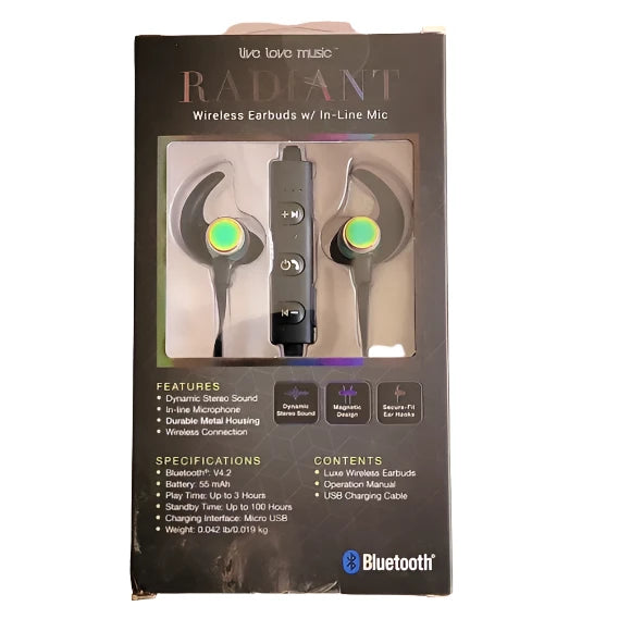 Polaroid Lightweight Stereo Earbuds with In-Line Mic - Delivered In As Polaroid Lightweight Stereo Earbuds with In-Line Mic - Delivered In As