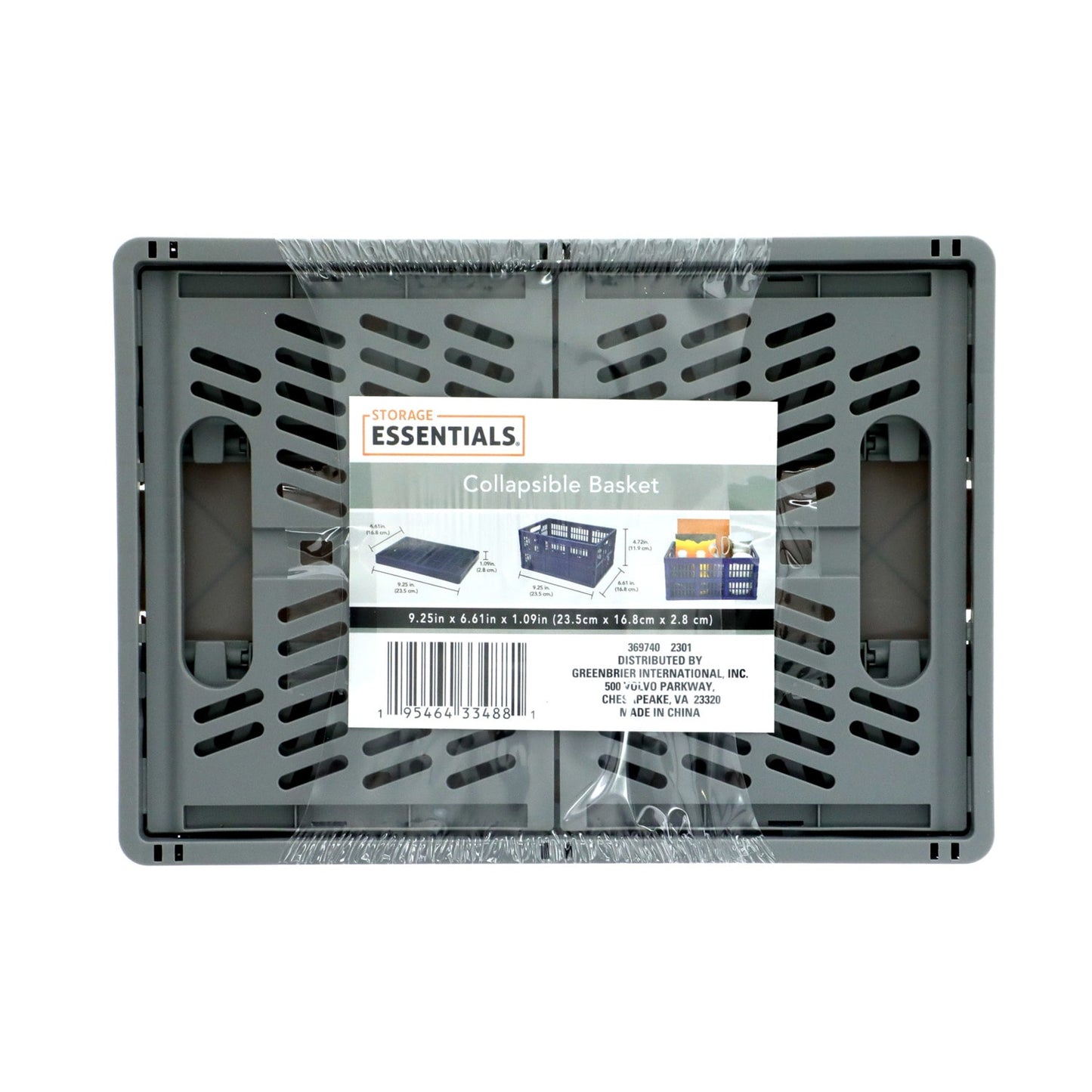 Mini Collapsible Storage Baskets, 9.25x6.61x4.72-in.