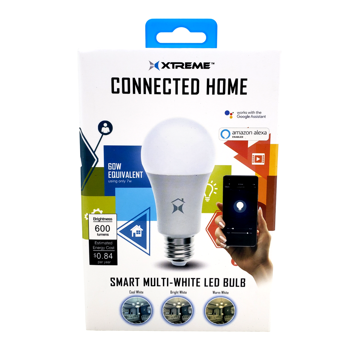 Xtreme Connected Home Smart LED Bulb (Multi-Colored)