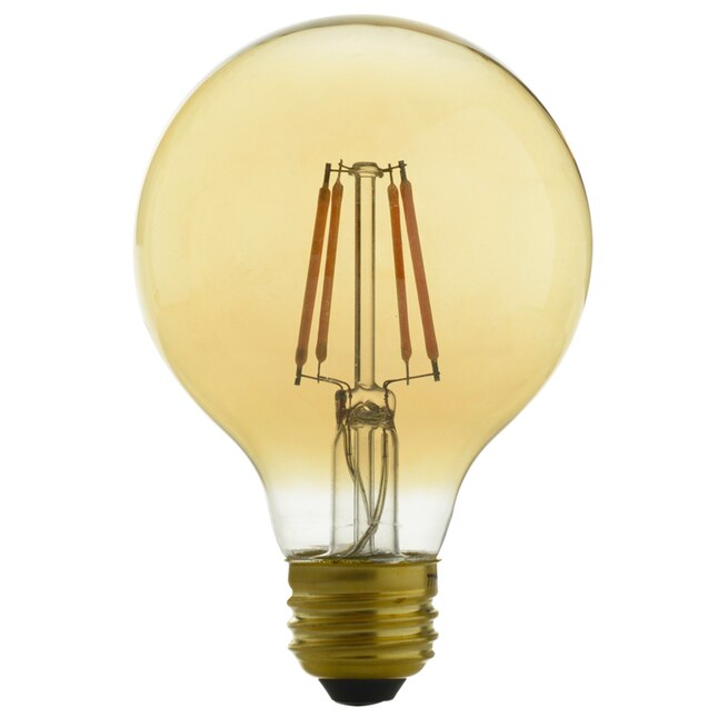 Kichler 60-Watt EQ Wedge Amber Dimmable Candle Bulb Light Bulb