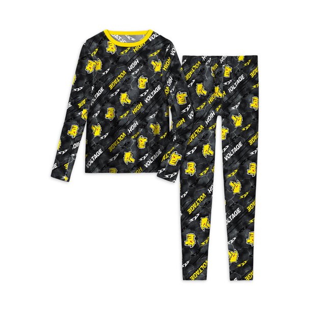 Pokemon Boys Thermal Set, Sizes S-L