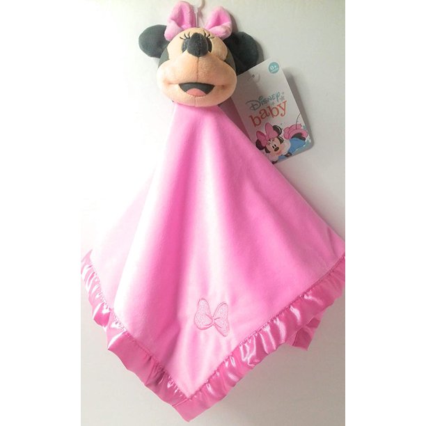 Disney Baby Mickey Minnie Mouse Blankee Plush Blanket (Pink)