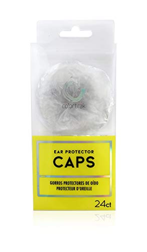 Colortrak Ear Color Protectors, Protects Ears From Water, Hair Color, Stains and Chemical Solutions, Elastic Ensures Comfortable Fit, One Size Fits All