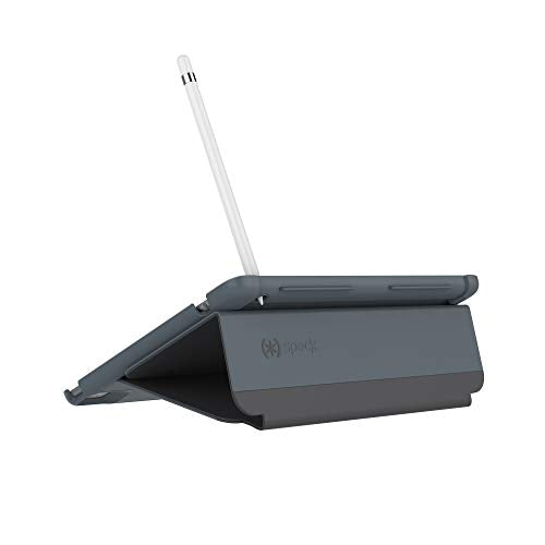 Speck Products StyleFolio Pencil Case and Stand for 9.7-inch iPad Pro, 77643-6387, Stormy Grey/Slate Grey