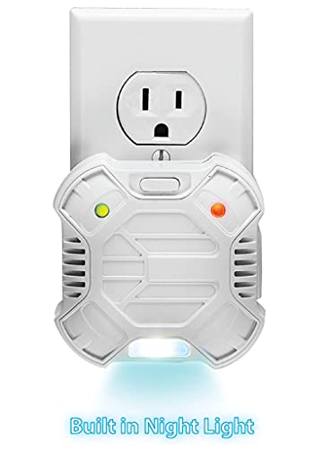 Riddex X Plus Insect Repellent - Plug in, Mouse Deterrent - Pest Reject for Defense Against Rats, Mice, Roaches, Bugs and Insects - Control Pests with No Chemicals or Poison