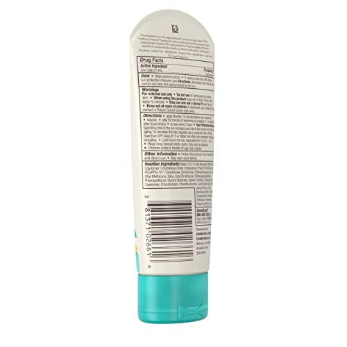 Aveeno Kids Continuous Protection Zinc Oxide Mineral Sunscreen Lotion for Children's Sensitive Skin