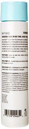 one 'n only Speed Style Sulfate Free Quick Blow-dry Shampoo, 10 Ounce