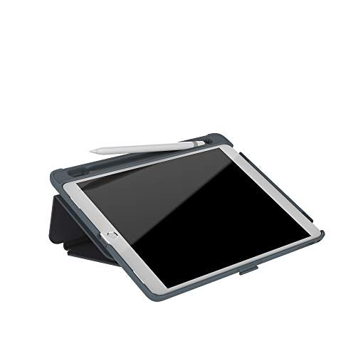 Speck Products StyleFolio Pencil Case and Stand for 9.7-inch iPad Pro, 77643-6387, Stormy Grey/Slate Grey