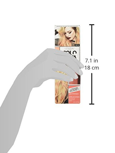 L'Oréal Paris Colorista Semi-Permanent Hair Color for Light Bleached or Blondes, Peach