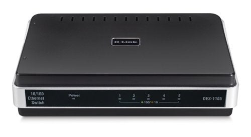 D-Link DES-1105 5-Port 10/100 Desktop Switch