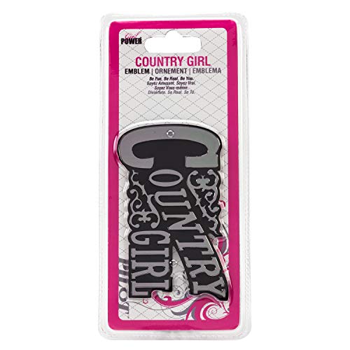 Pilot Automotive IP-3177 Easy Stick-On Country Girl Emblem, 1 Pack