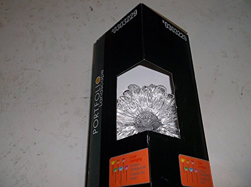 Portfolio Clear Solar-Powered LED Path Light Item# 303229 Model#APA002-S2-AA-C1 UPC# 873046007230