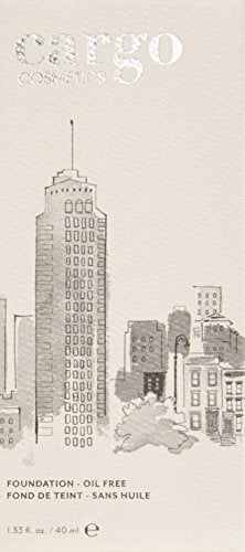 Cargo Cosmetics - Oil-free Longwear Foundation, Medium to Full Natural Coverage Liquid Foundation, F-60