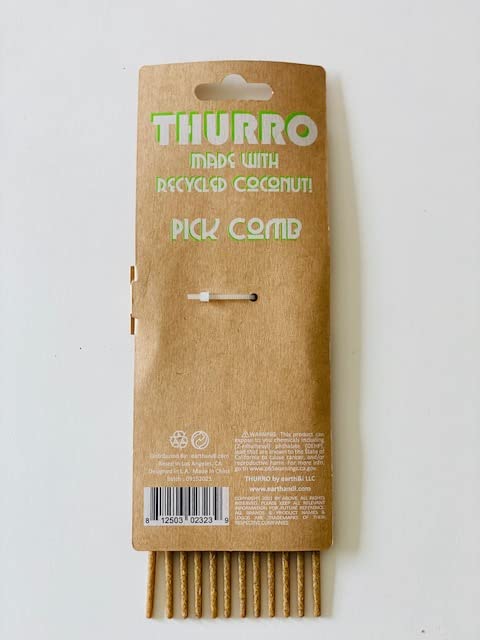 THURRO COMB & BRUSHES: Made with Recycled Coconut