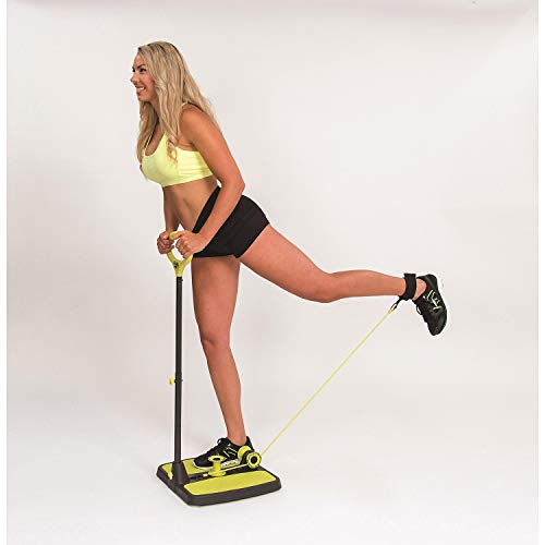 Booty Max Home Workout Resistance Band Training for Making Summer-Ready Toned Bigger Butt, Thighs, Quads, Calves, or Arms (As Seen on Television)