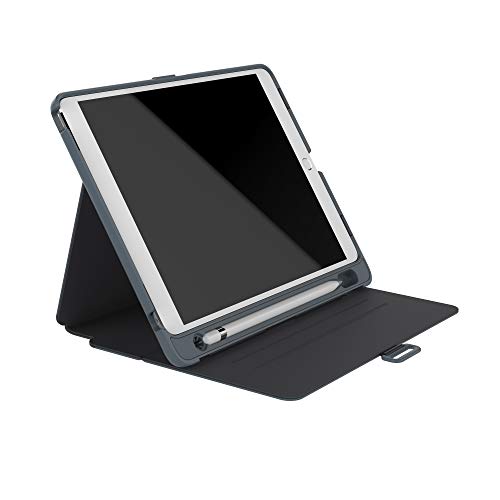 Speck Products StyleFolio Pencil Case and Stand for 9.7-inch iPad Pro, 77643-6387, Stormy Grey/Slate Grey