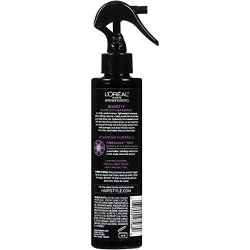 L'Oréal Paris Advanced Hairstyle BOOST IT Blow Out Heatspray, 5.7 fl. oz.