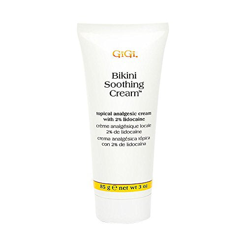 GiGi Bikini Soothing Cream - Topical Analgesic Cream with 2% Lidocaine, 3 oz - Realmdrop Shop