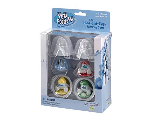Yeti Forgetti -- Award-Winning Children's Game -- Hey, Where'd That Crab Go? -- Ages 4+ -- 2-4 Players
