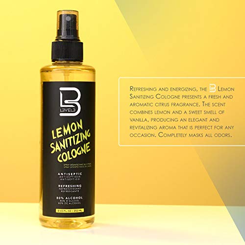 Level 3 Lemon Sanitizing Cologne - Mens Travel Cologne