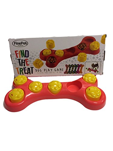 Find The Treat Dog Play Game Feed and Fun All in One Assorted Colors