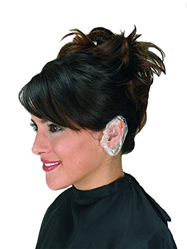 Colortrak Ear Color Protectors, Protects Ears From Water, Hair Color, Stains and Chemical Solutions, Elastic Ensures Comfortable Fit, One Size Fits All