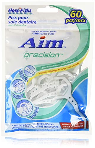 Aim Precision Floss Picks 50 pack