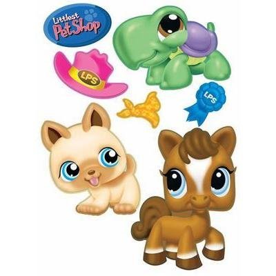 Hasbro Littlest Pet Shop Flypaper - Dog, Turtle & Horse