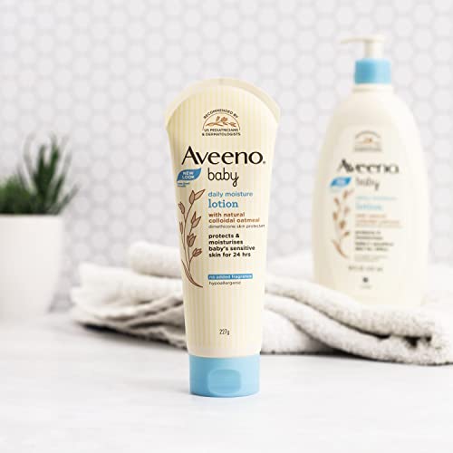 Aveeno Baby Daily Lotion with Natural Colloidal Oatmeal, 227ml
