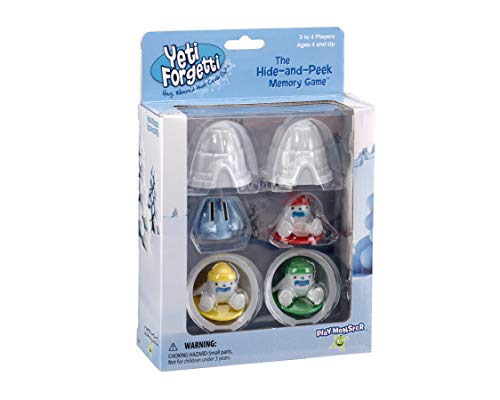 Yeti Forgetti -- Award-Winning Children's Game -- Hey, Where'd That Crab Go? -- Ages 4+ -- 2-4 Players