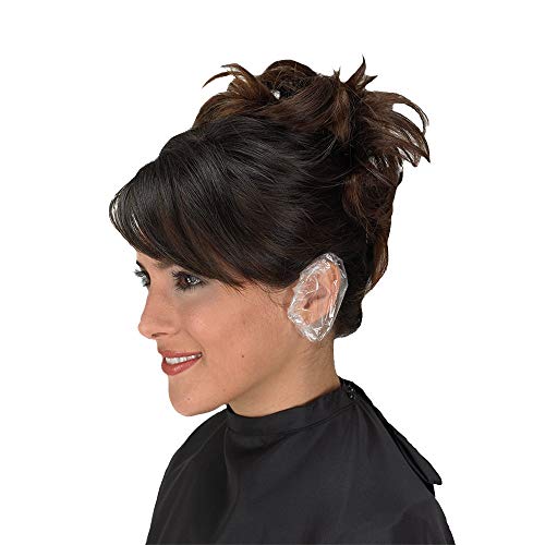 Colortrak Ear Color Protectors, Protects Ears From Water, Hair Color, Stains and Chemical Solutions, Elastic Ensures Comfortable Fit, One Size Fits All
