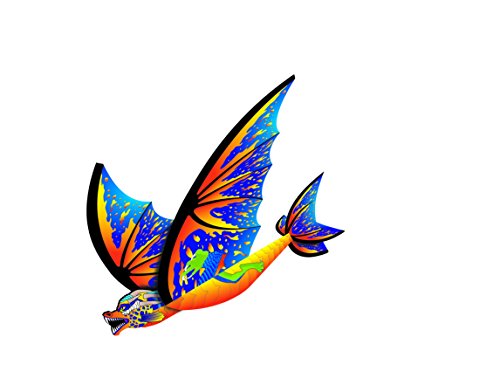 X-Kites FlexWing Dragon Glider, Cyan, 16 inches