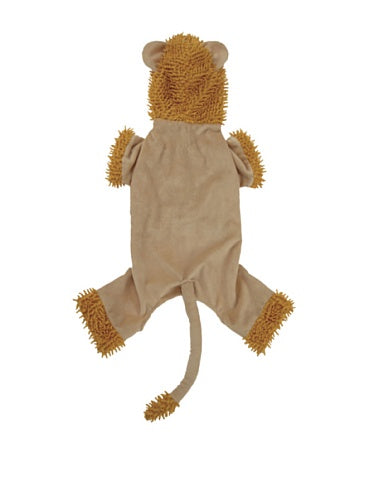 Casual Canine Jungle King Dog Costume, Medium, Orange - Realmdrop Shop