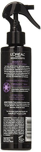 L'Oréal Paris Advanced Hairstyle BOOST IT Blow Out Heatspray, 5.7 fl. oz.