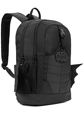 Fast Forward Black Batman Large Backpack Standard
