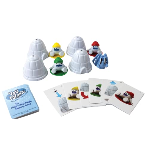 Yeti Forgetti -- Award-Winning Children's Game -- Hey, Where'd That Crab Go? -- Ages 4+ -- 2-4 Players