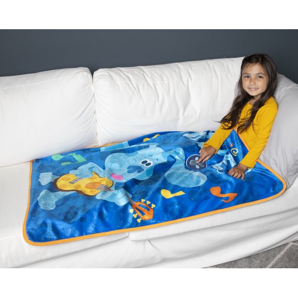 Blues Clues Musical Toddler Plush Blanket