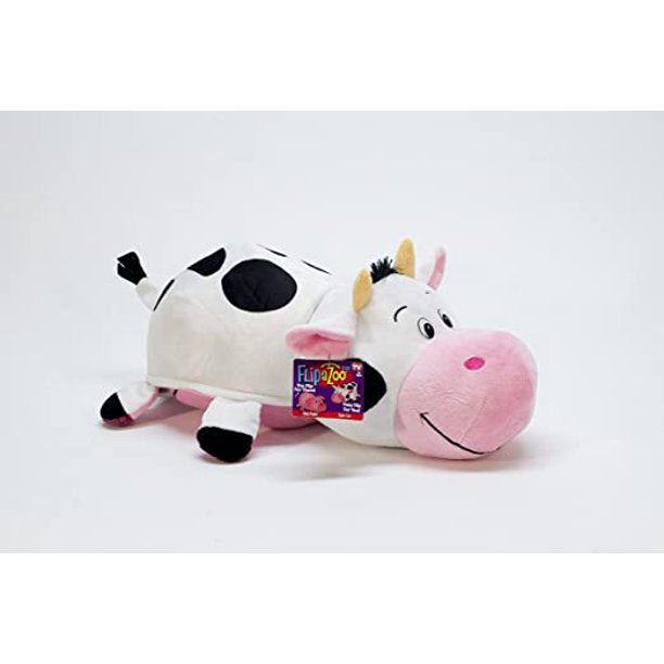 FlipaZoo Pig to Cow – 16 Inch Transforming 2-in-1 Plush