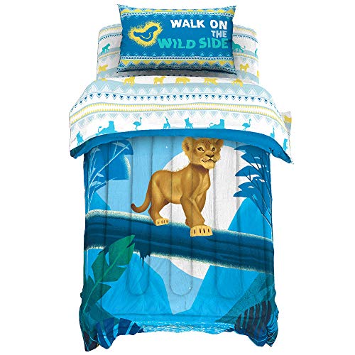 Jay Franco Disney Lion King Wild Side Bed Set, Twin